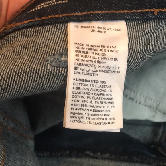 Amazon Essentials mens 46x30 jeans nwot - Picture 4 of 5